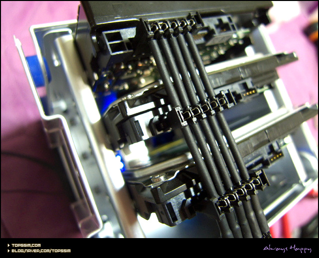 사타 전원 케이블 슬리빙 2탄