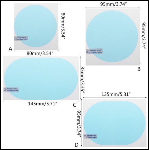 사이드 미러 방수 필름 구매 후기