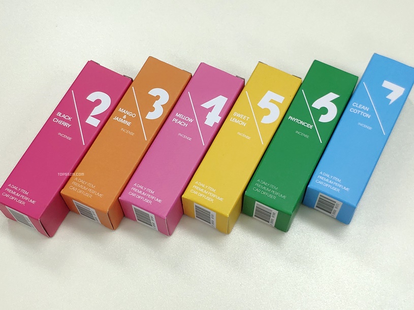 방향제 - 인센스 미니 디퓨저 (차량용 천연 방향제)